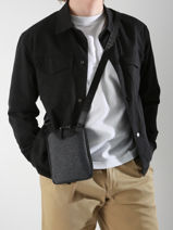 Crossbody Bag Light Etrier Gray light ELIS728S-vue-porte