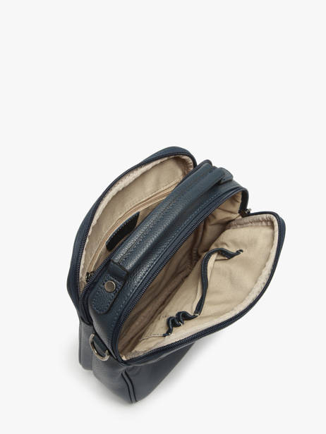 Leather Flandres Crossbody Bag Etrier Blue flandres EFLA732M other view 3