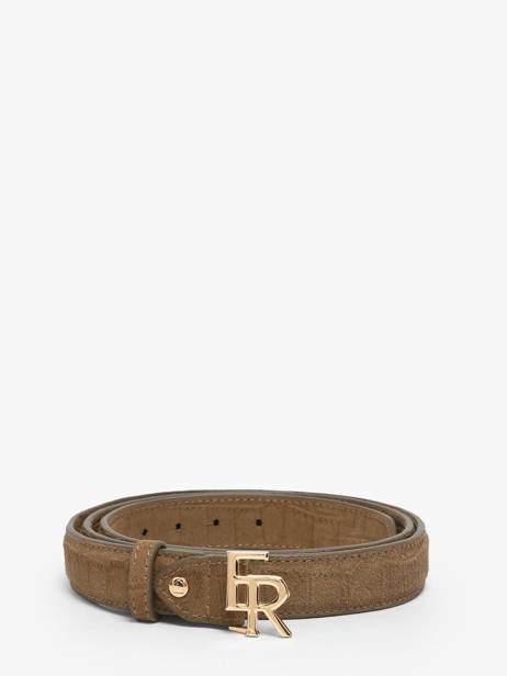 Belt Equestre Croco Etrier Beige equestre croco EECQ414C