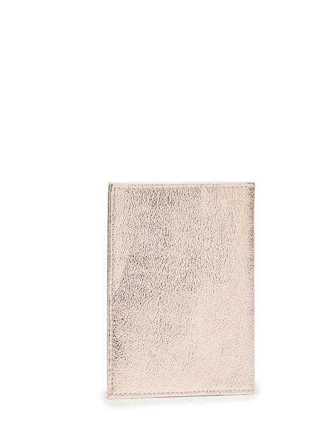 Leather Etincelle Irisée Passport Holder Etrier Gold etincelle irisee EETI025 other view 2